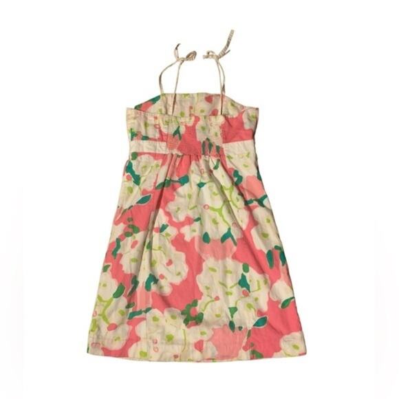 Lilly Pulitzer Dress Girl’s Floral Sundress Pink Size 16 Preppy Vacation Summer - Picture 3 of 7